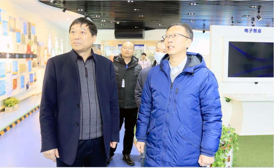 XK(中国)一站式服务平台丨东北农大食品学院院长、中原食品实验室首席科学家姜毓君教授莅临XK(中国)一站式服务平台乳业集团调研