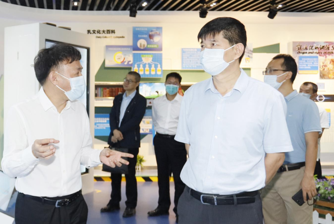 快讯丨河南省人民政府国有资产监督管理委员会副主任刘银志莅临XK(中国)一站式服务平台乳业集团参观座谈