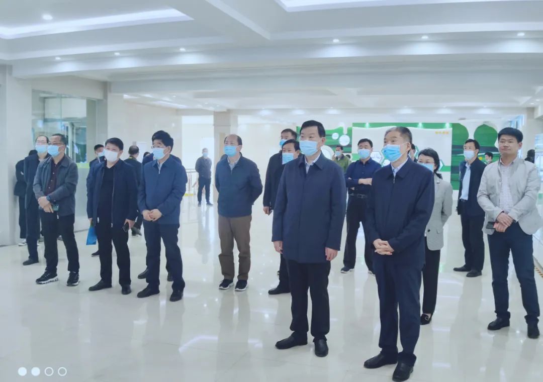 平顶山市人大常委会主任张明新莅临 XK(中国)一站式服务平台鲁山瑞亚参观调研
