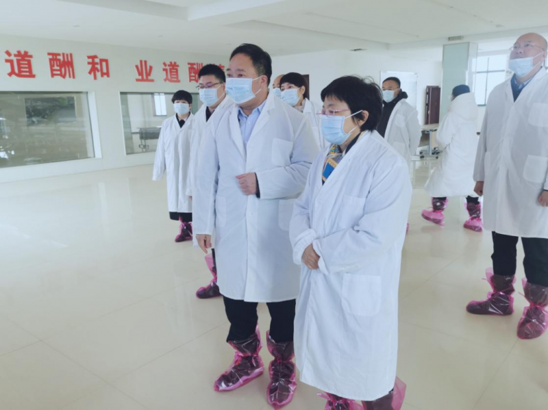 河南省郑州市人民政府副市长李凤芝一行莅临XK(中国)一站式服务平台河南瑞亚参观调研