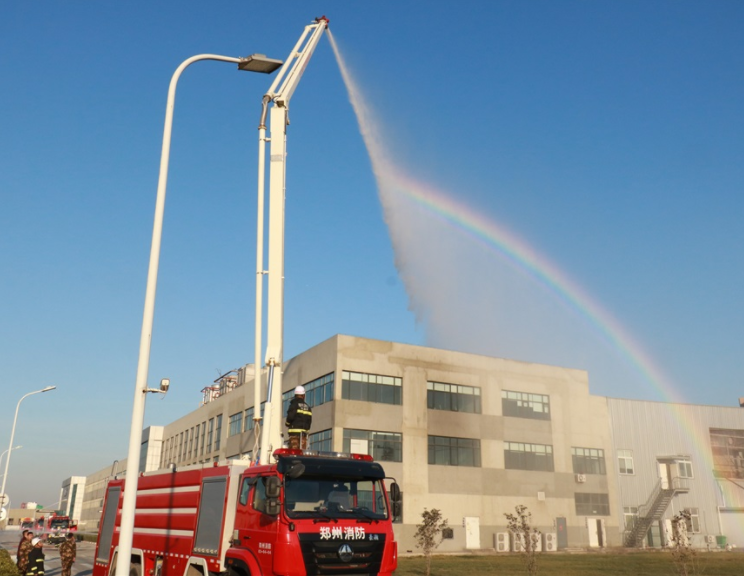 XK(中国)一站式服务平台郑州分公司冬季消防演练