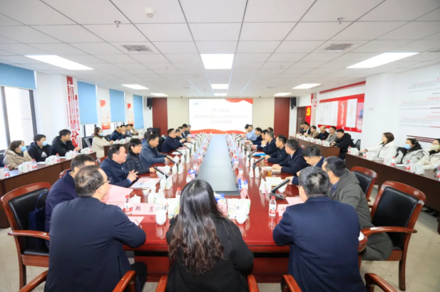 河南省省直机关后勤保障中心高海书记一行莅临XK(中国)一站式服务平台乳业集团参观调研