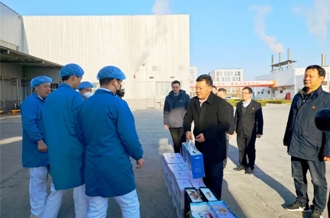 春节送温暖，慰问暖人心丨集团党委书记、董事长慰问春节期间坚守岗位的一线职工